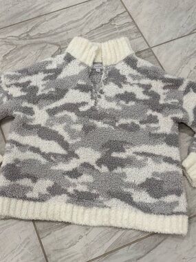 Mudpie Size Small Pullover Sweater 1/4 Zip
